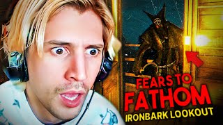 XQC PLAYS FEARS TO FATHOM IRONBARK LOOKOUT [upl. by Alliber419]