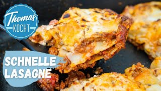 Lasagne Rezept ohne Bechamel  einfach und lecker [upl. by Ennahs634]