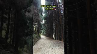 darjeelingoffbeat lava kolakham ytshorts travel kurseong nature viral lataguri gorubathan [upl. by Korten]