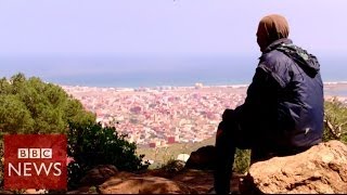 Spain Melilla migrants living on the edge of Europe  BBC News [upl. by Consuelo573]