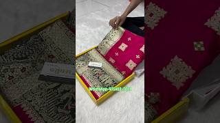 A very beautiful pure satin silk pink and green colour Sarees ￼trending youtube instagramfashion [upl. by Nytsud]