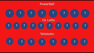 How to win Lotto Australia  How to win Australian Powerball Oz Lotto Tattslotto [upl. by Odrareg]