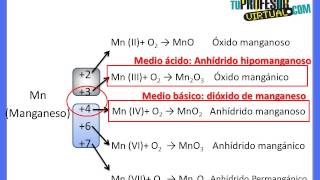 Compuestos Inorgánicos del Manganeso Caso Especial 1  Lección Teórica [upl. by Danie]