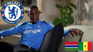 Nicolas Jackson Interview on early life amp past football club career amp Chelsea [upl. by Htiek]