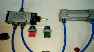 Solenoid valve working and connection practically [upl. by Neit]