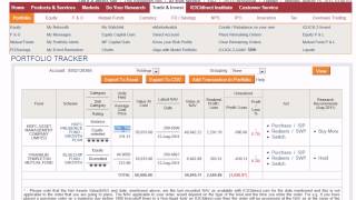 How to Check Portfolio in ICICI Direct Account  Stock Holding Portfolio Tracker [upl. by Rachaba257]