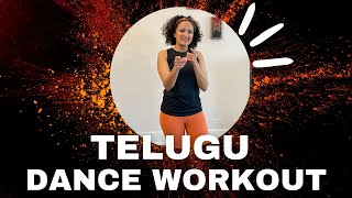 40 Minute TELUGU Dance Workout Compilation Warmup amp Cooldown  Full Body Cardio  Burns 300600 cal [upl. by Magen]