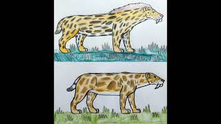 Smilodon Fatalis and Smilodon populator Sound effects [upl. by Norel]