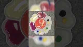 Number ❤️❤️❤️quotquot colormixing satisfying ytshorts oddlysatisfying oddlyvideo colors icouldbered [upl. by Dnalyar]