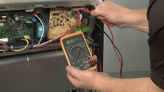 Testing Voltage To A Gas Range Spark Module [upl. by Kenison900]