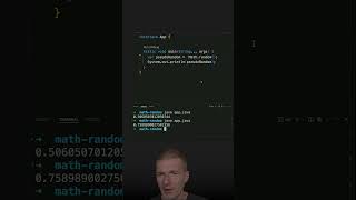 Generate Random Number Between 110 java shorts coding airhacks [upl. by Nalad611]