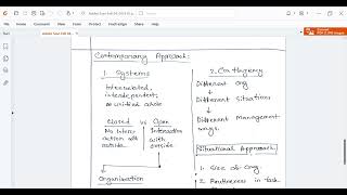 Chapter 1 13 Contemporary Approach System Contingency [upl. by Boardman]