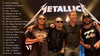 The Best Of Metallica  Metallica Greatest Hits full Album [upl. by Croydon]