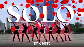 KPOP IN PUBLIC  INTRO VER JENNIE — ‘SOLO’ dance cover by WNAME [upl. by Alda]