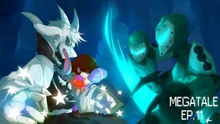 Asriel VS Skells Army  Undertale Animation Megatale Part11 13 [upl. by Modesty869]