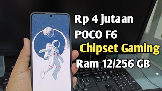 HARGA 4 JUTA DAPAT POCO F6 12512GB [upl. by Acnalb]