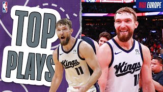 Super Sabonis 🔥 Domantas Best Plays for the Sacramento Kings so far [upl. by Eilesor324]