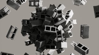 Cinder Block Simulations in Cinema 4D and Octane Beginner [upl. by Courtland]