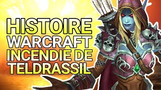 WARCRAFT  Histoire de lincendie de Teldrassil [upl. by Alabaster]