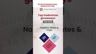 Top Tradeshow Giveaways For 2024  Promo Direct [upl. by Nelubez]