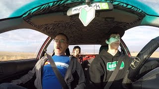 700HP TURBO CIVIC REACTIONS [upl. by Mayce611]