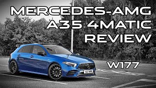 MercedesAMG A35 Review W177 [upl. by Odlabu]