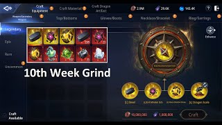 Legendary Weapon matts grind  Mir4  Week 10 [upl. by Oecile]