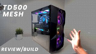 Cooler Master TD500 Mesh  Airflow King  Review Build [upl. by Whitman]