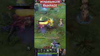 Crazy Windranger RAMPAGE  dota2short shorts dota2 [upl. by Dina]