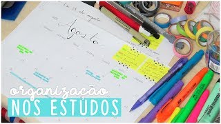 5 DICAS PARA ORGANIZAÇÃO NOS ESTUDOS  DOWNLOAD [upl. by Nonnah]