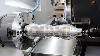 Fastest CNC Lathe Turning Machine Working Amazing CNC Milling Machine Modern Technology [upl. by Wj63]