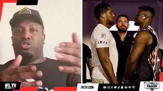 F AROUND amp FIND OUT  DEAN WHYTE WARNS JOSHUA OVER NGANNOU  amp ON DILLIAN BEING CLEARED [upl. by Eeldivad]