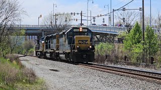 CSX lite power move on local job passes through Homestead [upl. by Haimorej]