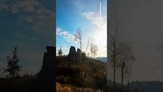 glanzmomente travel lanz nature autumn wolkenstein friends erzgebirge drone rocks forest [upl. by Xirtaeb]