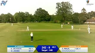 Cranleigh 1st XI vs St Andrews 1st XI [upl. by Akenna]