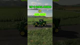 Top 3 Global Tractor Brands fs22 [upl. by Ellenrahc]