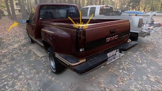 Installing Parts On My 1989 StepSide OBS amp Organizing Clutter [upl. by Araj]