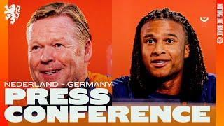 Persconferentie 🎙️  Vooruitblik Nederland 🇳🇱  Duitsland 🇩🇪 UEFA Nations League [upl. by Anrahs]