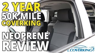 CoverKing Neoprene Seat Cover Review 2 Years and 50K Miles Silverado [upl. by Dumas]