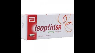 Isoptin SR para que sirve Verapamilo para que sirve [upl. by Anaitit]