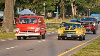 Cruisin the Coast mammoth classic car show amp cruising video [upl. by Latoya]