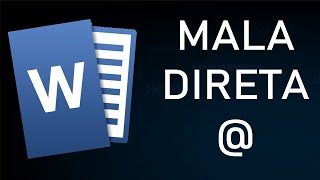 Mala Direta Simples  Microsoft Word 2016 [upl. by Ahsyia675]