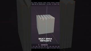Cara cepat dan gampang rapihin vertice di Blender 3D blender3d [upl. by Georgia]
