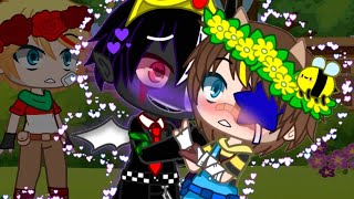 😳Love me more❤️ meme Dream SMPBee duo Gacha Glitch [upl. by Francine]