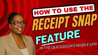 How to Upload and Categorize Receipts in the QuickBooks App Description [upl. by Frohman223]