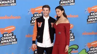 Jack Griffo Kira Kosarin 2018 Kids Choice Awards Orange Carpet [upl. by Benedict]