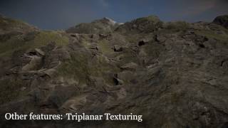 MegaSplat terrain rendering demo [upl. by Rudolf]