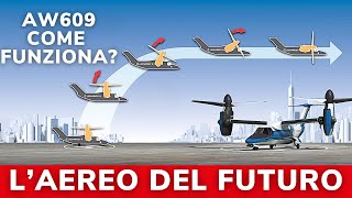 LEONARDO AW609🇮🇹 LAEREO DEL FUTURO [upl. by Eugene]