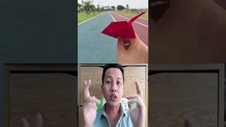 Easy Paper Plane That Flies Beautifully origami diy funny shorts trend [upl. by Niasuh132]