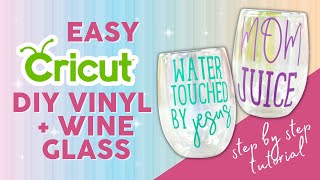 How to Etch Glass With Cricut  Cricut Tutorial [upl. by Chicoine]